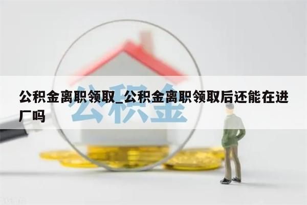 公积金离职领取_公积金离职领取后还能在进厂吗